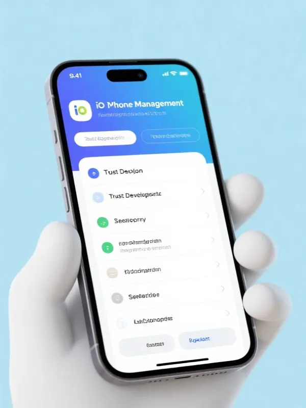 iOS安装信任步骤图解